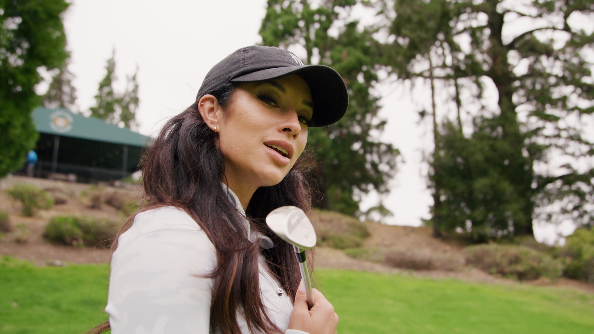 Nikki Blades Golf Close Up
