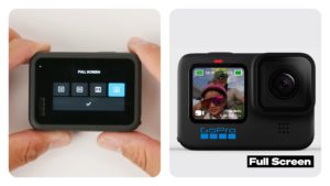 GoPro HERO 11 Front Screen Settings shown side by side examples of how the GoPro operates. Our tutorials make it easy to understand how to use the camera