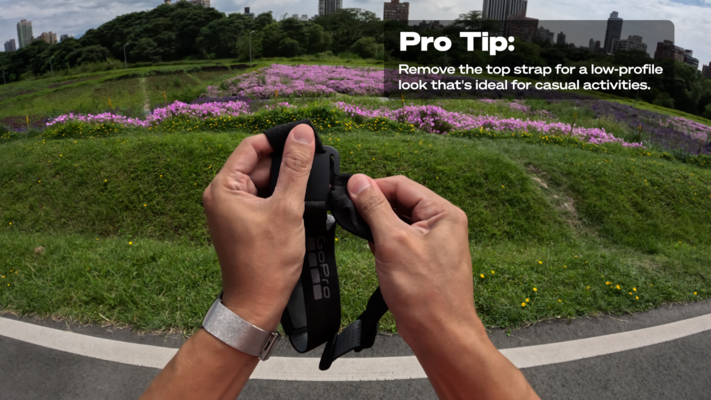 Pro Tip How to remove strap on the GoPro Head Strap 2.0 using the GoPro Hero 11 Black