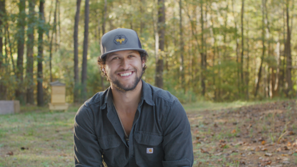 Justin Maness of Buddha Bee Apiary Raleigh NC