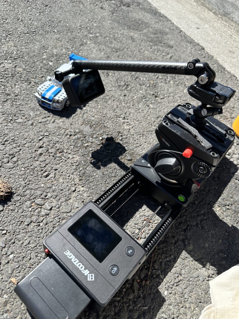 Getting close up detailed of a toy car with the new GoPro Macro lens.